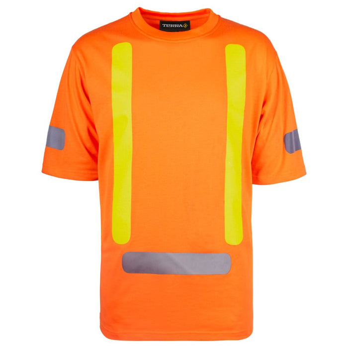 Terra® Hi-Vis Retro Safety T-shirt - 116619