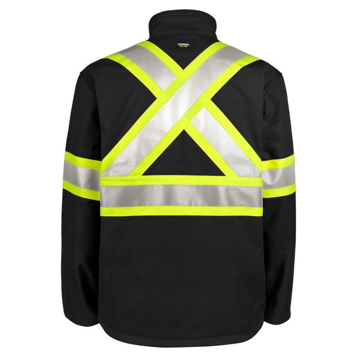 Terra® High Visibility Softshell Safety Jacket - 116516