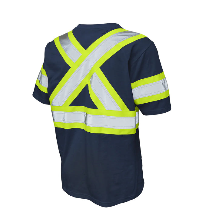 Tough Duck Cotton Jersey Short Sleeve Safety T-Shirt - CSA Class 1 Level 2 - ST11