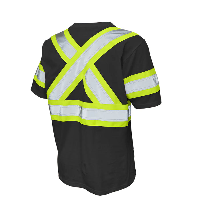 Tough Duck Cotton Jersey Short Sleeve Safety T-Shirt - CSA Class 1 Level 2 - ST11