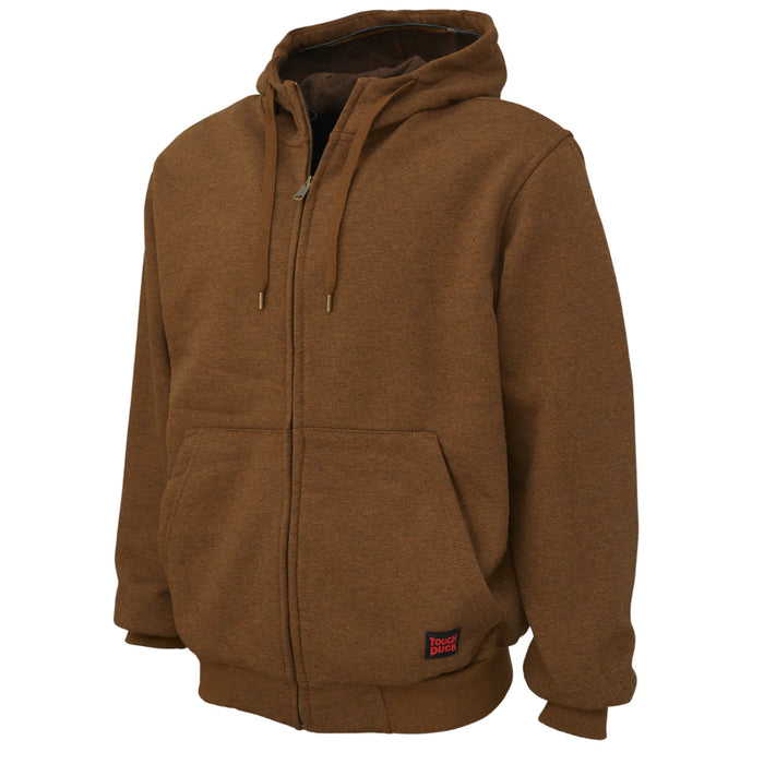 Tough Duck® Fleece Zip Hoodie with Water Repellent Finish - WJ21
