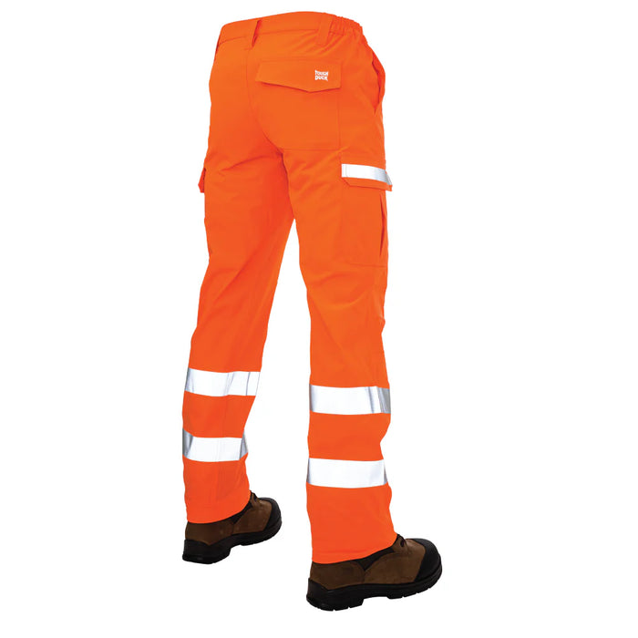 Tough Duck® Hi-Vis Relaxed Fit 4-Way Stretch Cargo Pant - CSA Compliance - SP06