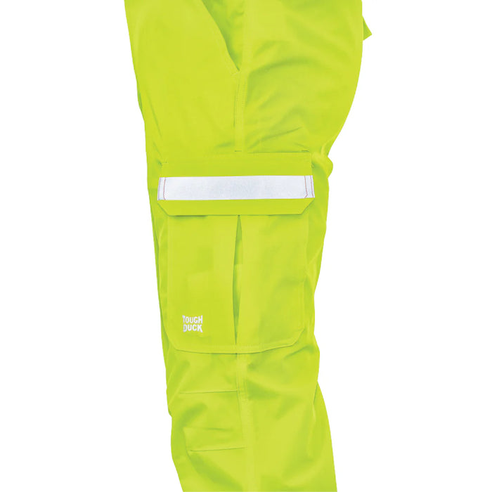 Tough Duck® Hi-Vis Relaxed Fit 4-Way Stretch Cargo Pant - CSA Compliance - SP06