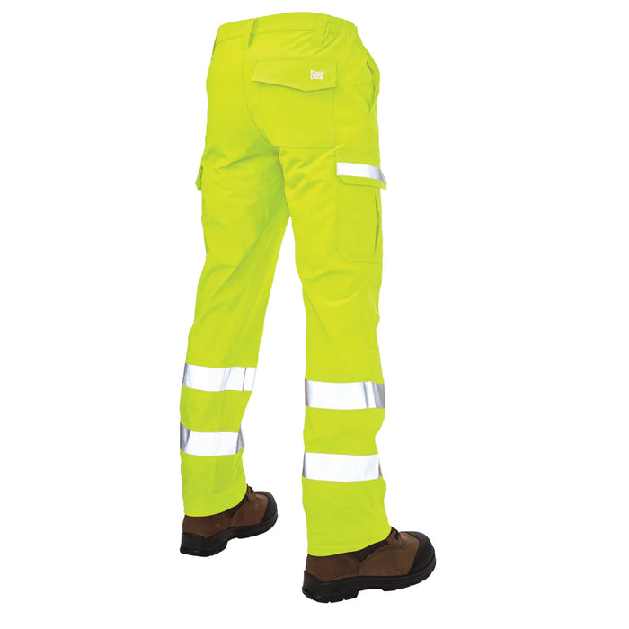 Tough Duck® Hi-Vis Relaxed Fit 4-Way Stretch Cargo Pant - CSA Compliance - SP06