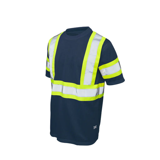 Tough Duck Hi Vis Micro Mesh Short Sleeve Safety T-Shirt - CSA Compliant - ST09