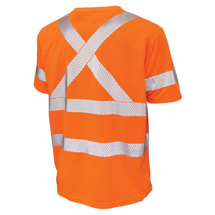 Tough Duck Polyester Jersey Short Sleeve Safety T-Shirt - CSA Compliant - ST12
