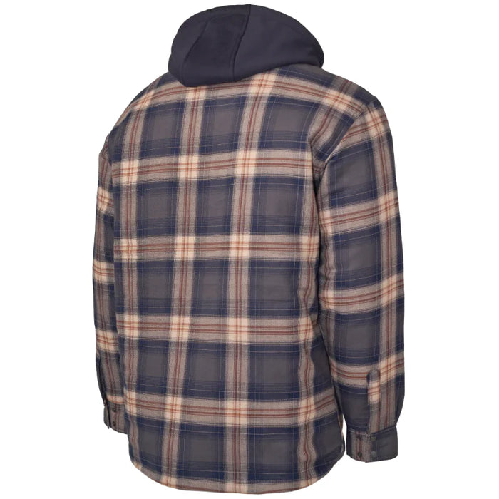 Tough Duck® Quilt Lined Hooded Flannel Jac-shirt - WS06