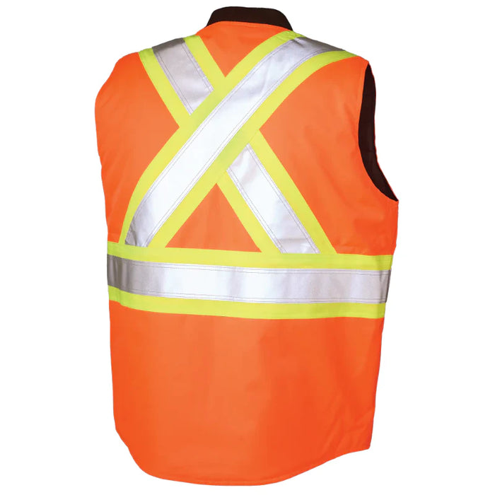 Tough Duck® Ripstop Reversible Safety Vest - CSA Compliant - SV14