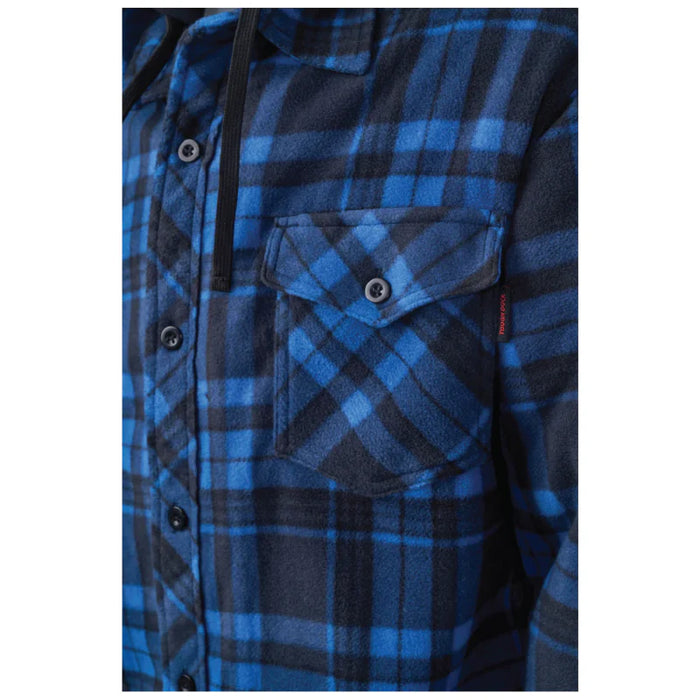 Tough Duck® Sherpa-Lined Fleece Jac-Shirt - WS16
