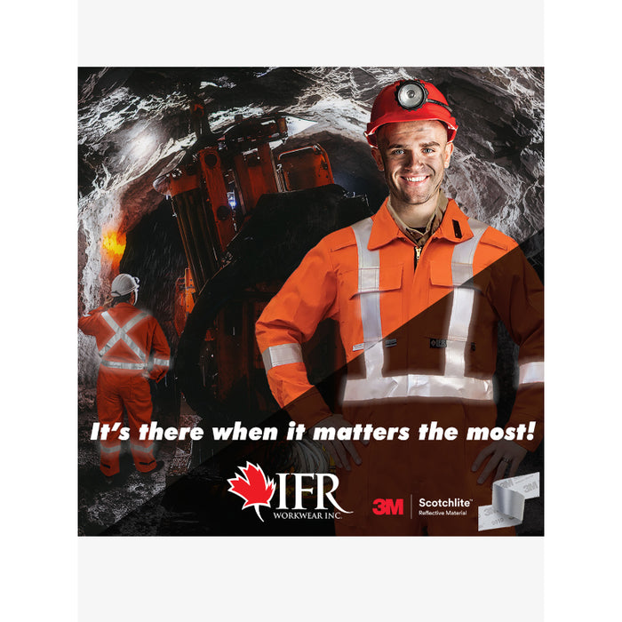 IFR Workwear Ultrasoft® X-Back Flame Resistant Dulex Coverall - 408