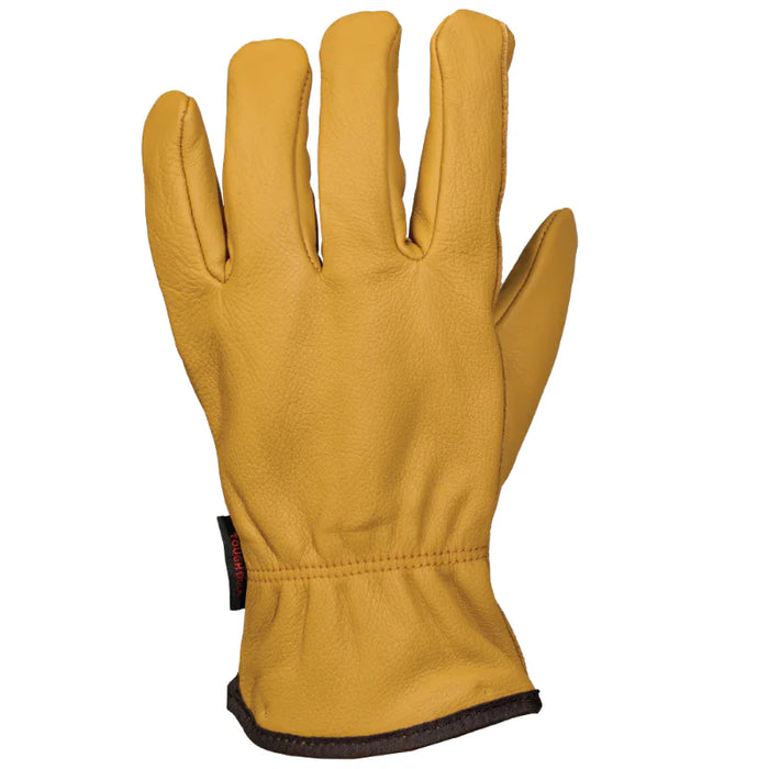 Tough Duck® 3M Thinsulate - Lined Leather Driver Glove - Brown - WG08