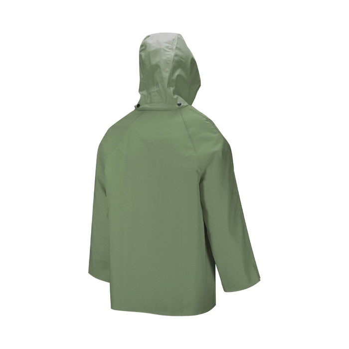 Wasip® Fire Retardant Hurricane Rain Safety Jacket w/ Detachable Hood - 801