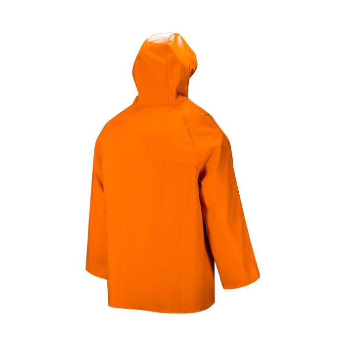 Wasip® Fire Retardant Hurricane Rain Safety Jacket w/ Attached Hood - 801