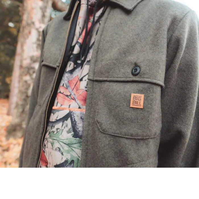 Big Bill® Green Merino Wool Jacket - 461MER