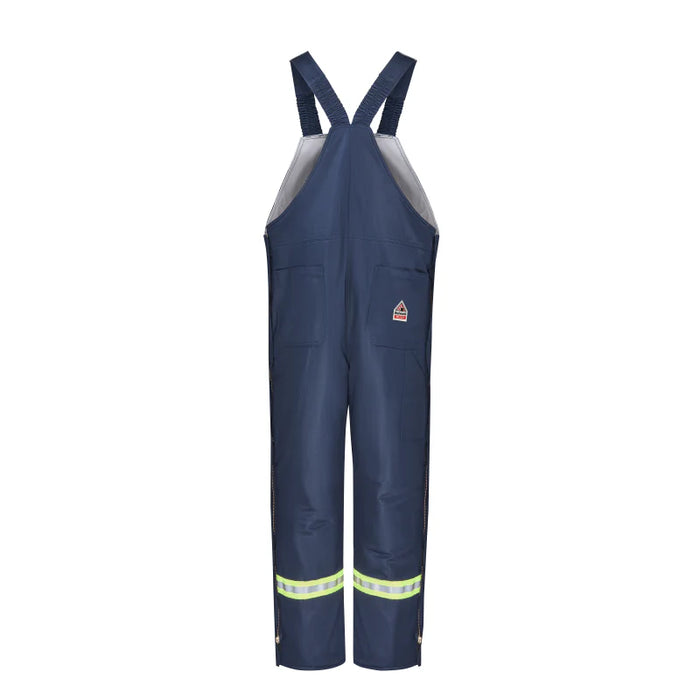 Bulwark® Men's FR Insulated Bib Overall With Reflective Tape - BLCT
