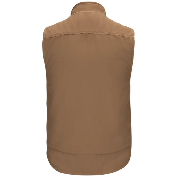 Bulwark® Men's Shera Lined Brown Duck Vest - Flame Resistant - VLS2