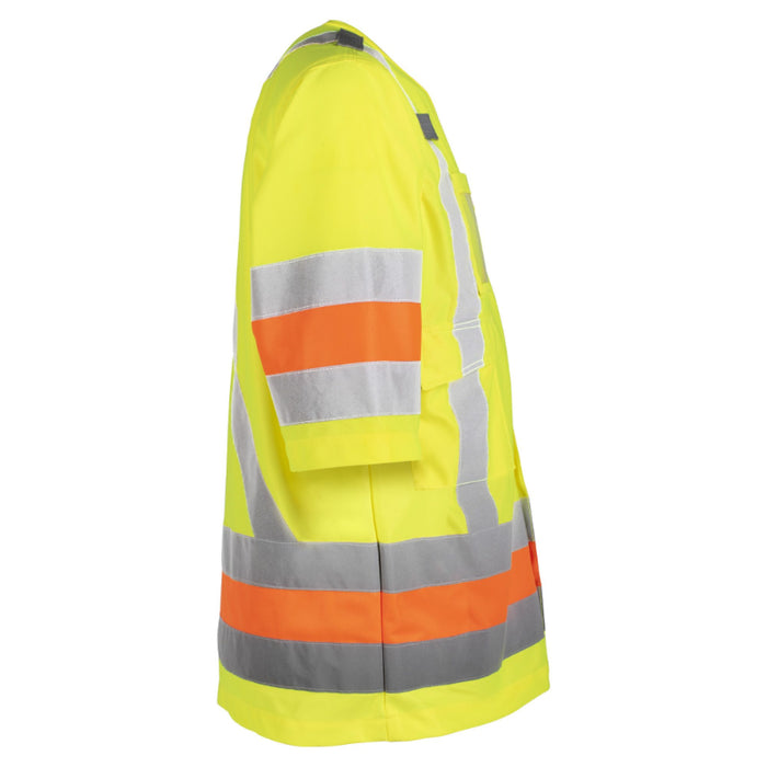 Holmes® Short Sleeve UV Resistant Yellow Traffic Safety Jacket - 116603