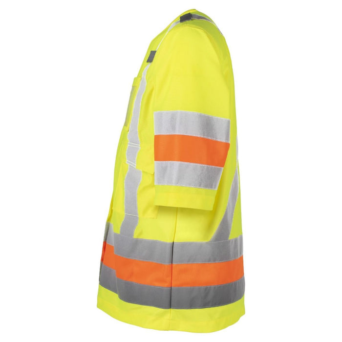 Holmes® Short Sleeve UV Resistant Yellow Traffic Safety Jacket - 116603