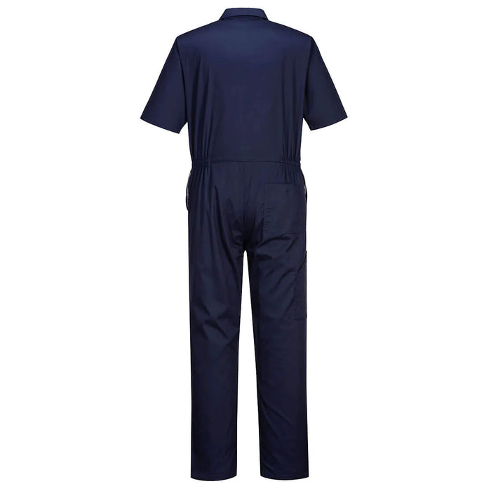 PORTWEST® Super Lightweight Short Sleeve Coverall - Navy - S996