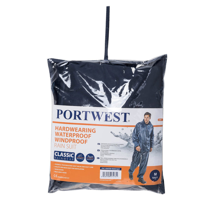 PORTWEST® Essentials 2 Piece Rainsuit - L440 - Safety Vests and More
