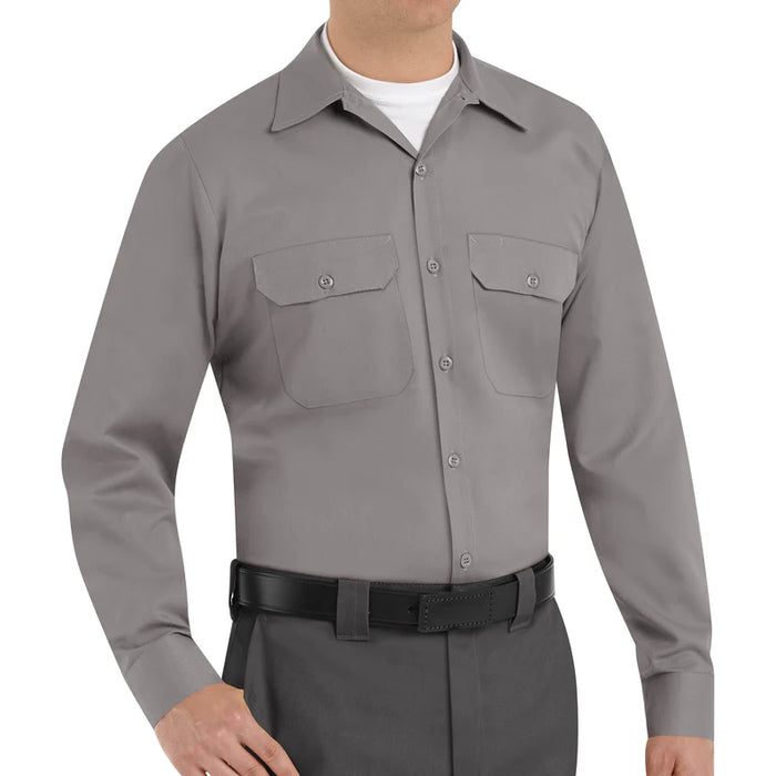 Red Kap® Men's Long Sleeve Utility Uniform Shirt - ST52