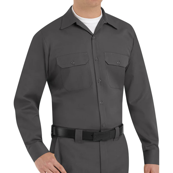 Red Kap® Men's Long Sleeve Utility Uniform Shirt - ST52