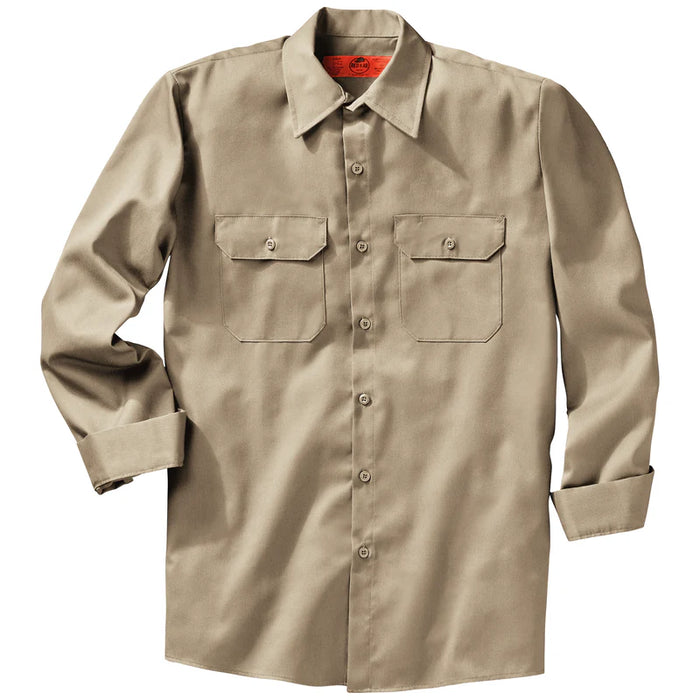 Red Kap® Men's Long Sleeve Utility Uniform Shirt - ST52