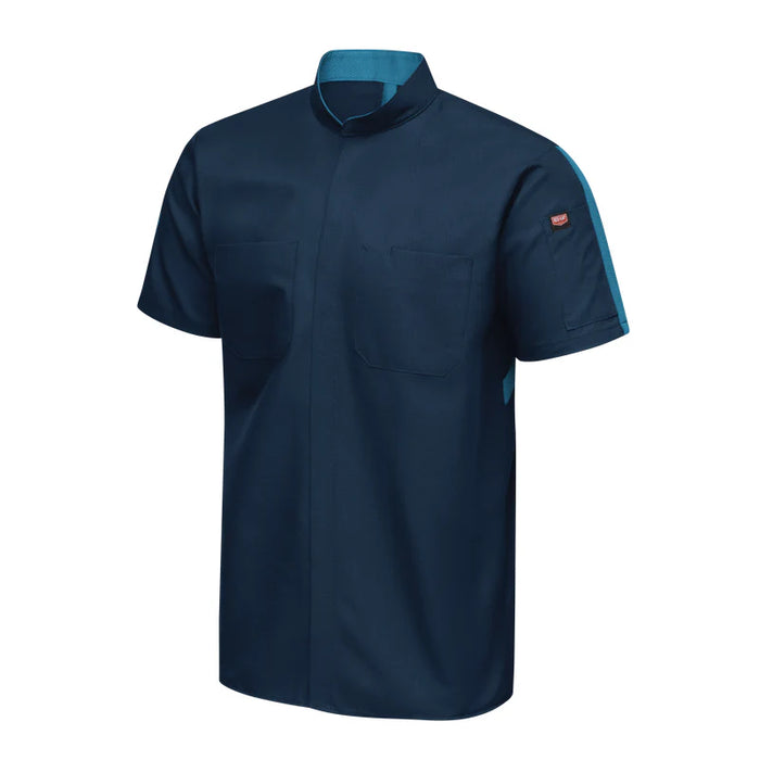 Red Kap® Men's Short Sleeve Two Tone Pro+ Work Shirt - SX46