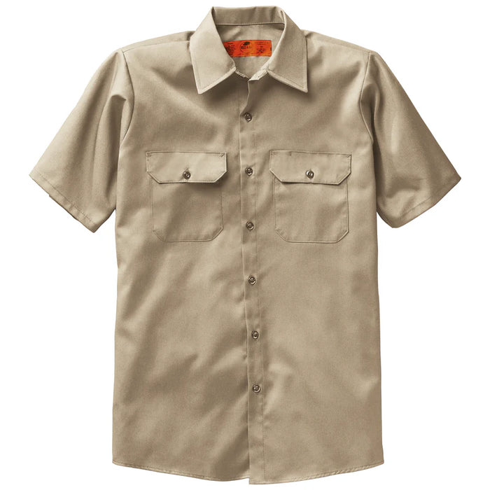 Red Kap® Men's Short Sleeve Utility Uniform Shirt Wrinkle Resistant - ST62