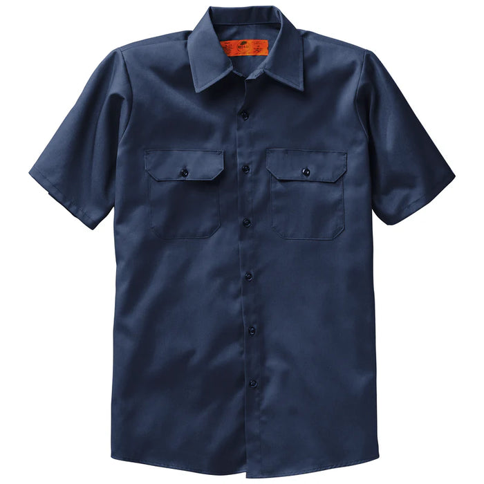 Red Kap® Men's Short Sleeve Utility Uniform Shirt Wrinkle Resistant - ST62