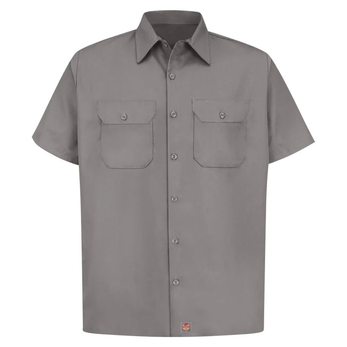 Red Kap® Men's Short Sleeve Utility Uniform Shirt Wrinkle Resistant - ST62