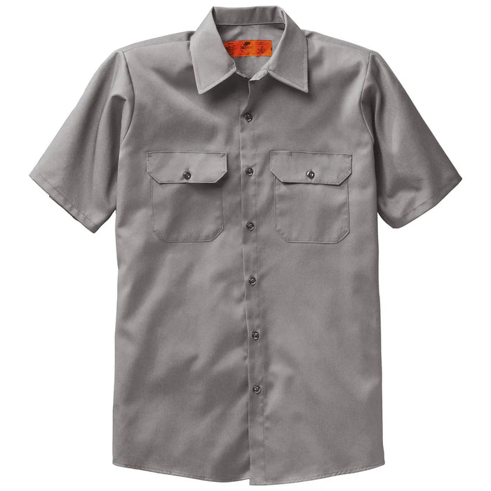 Red Kap® Men's Short Sleeve Utility Uniform Shirt Wrinkle Resistant - ST62