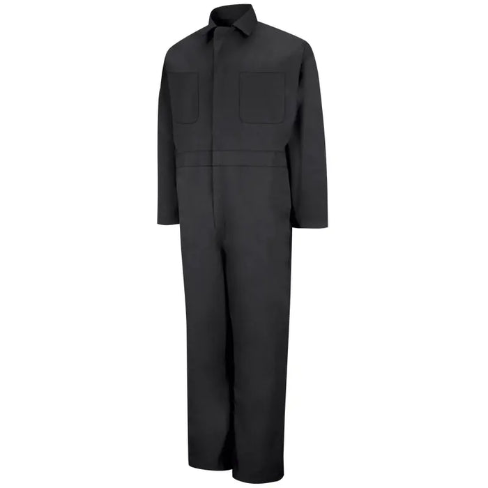 Red Kap® Twill Action Back Coverall - Wrinkle Resistant - Black - CT10