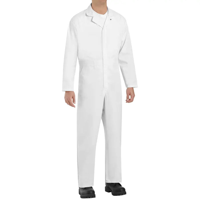 Red Kap® Twill Action Back Painter's Coverall - Durable & Flexible - White - CT16