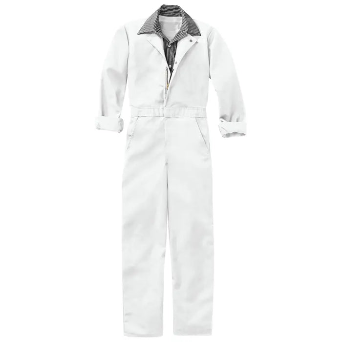 Red Kap® Twill Action Back Painter's Coverall - Durable & Flexible - White - CT16