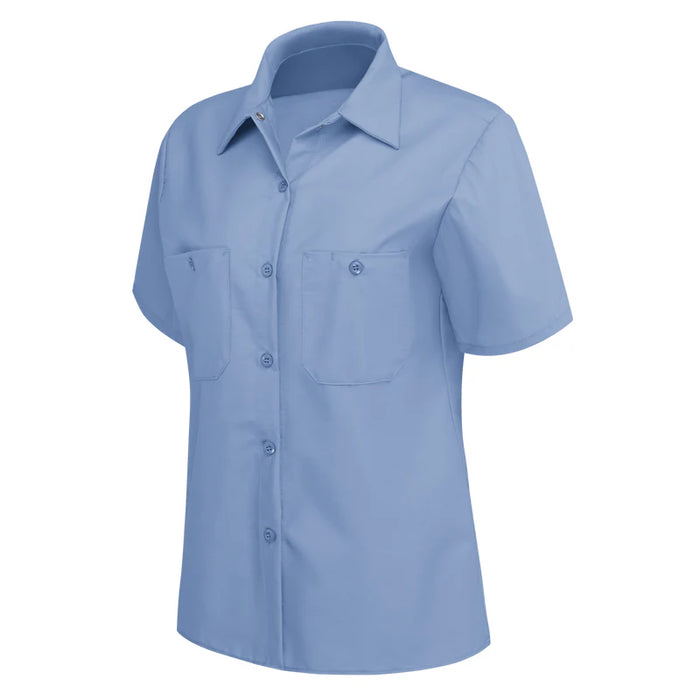Red Kap® Women's Short Sleeve Industrial Work Shirt - Wrinkle Resistant - SP23