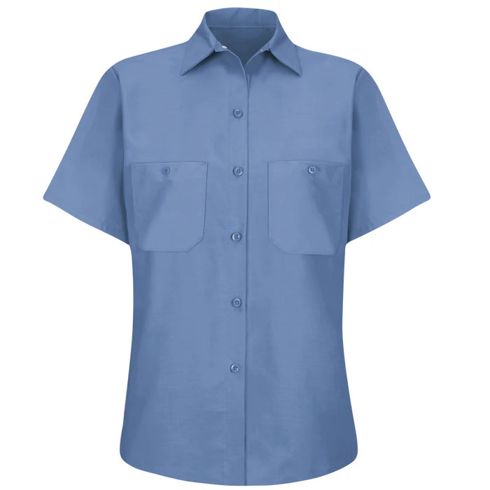 Red Kap® Women's Short Sleeve Industrial Work Shirt - Wrinkle Resistant - SP23