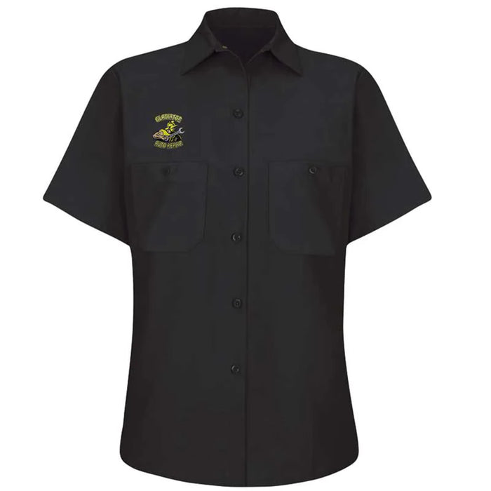 Red Kap® Women's Short Sleeve Industrial Work Shirt - Wrinkle Resistant - SP23