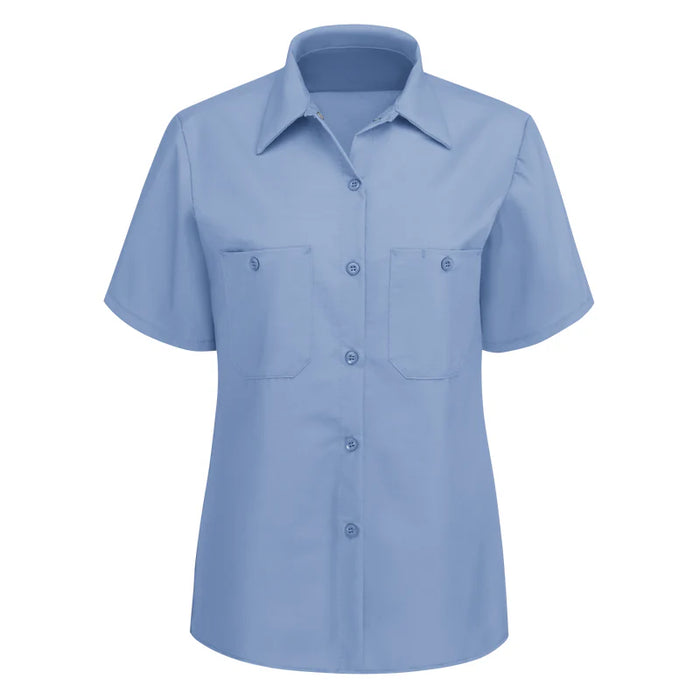 Red Kap® Women's Short Sleeve Industrial Work Shirt - Wrinkle Resistant - SP23
