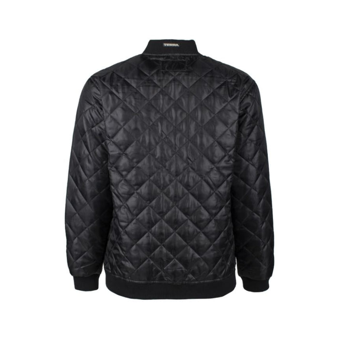 Terra® Quilted Polyester Black Winter Jacket - 100302