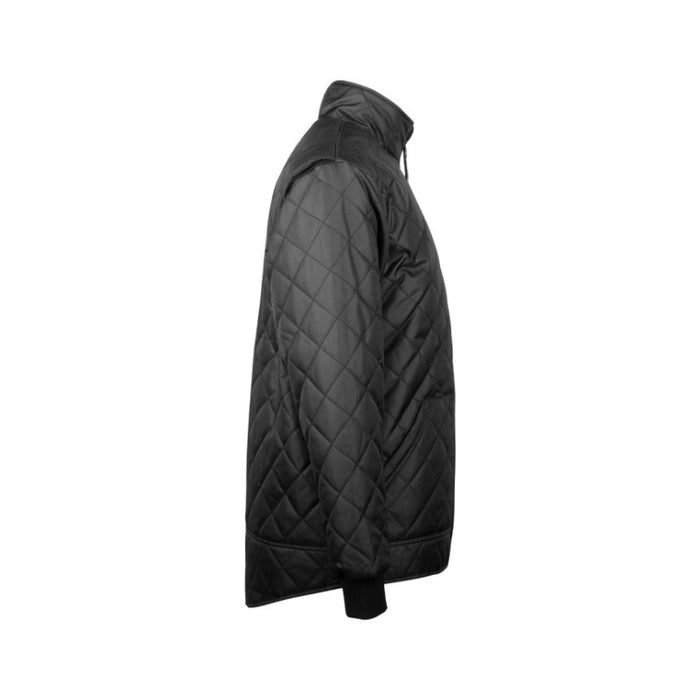 Terra® Quilted Oxford Polyester Black Winter Jacket - 100302V1