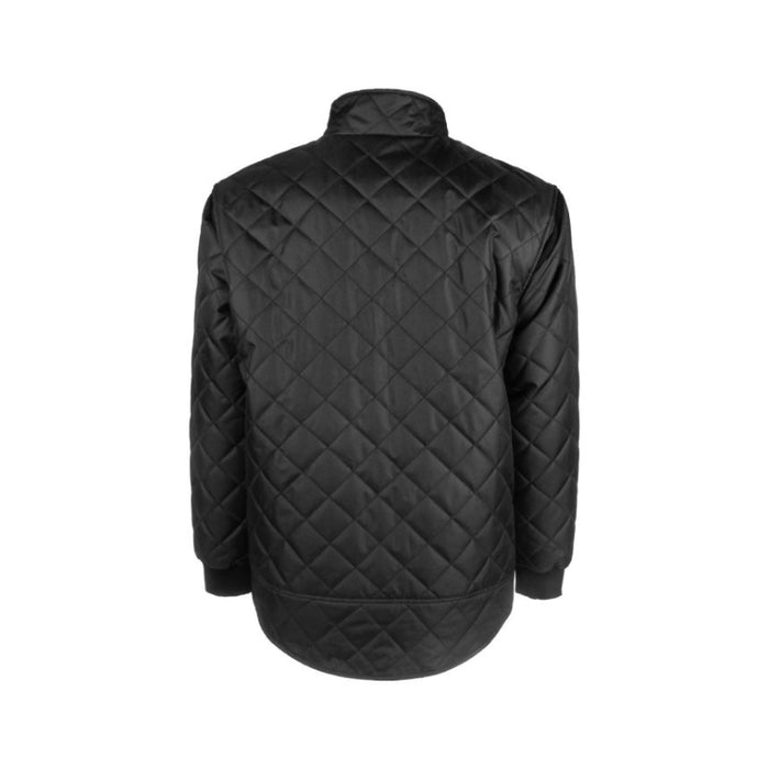 Terra® Quilted Oxford Polyester Black Winter Jacket - 100302V1