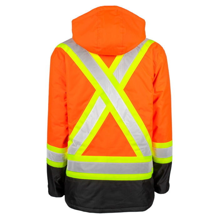 Terra® High Visibility Lined Winter Safety Parka - 116504