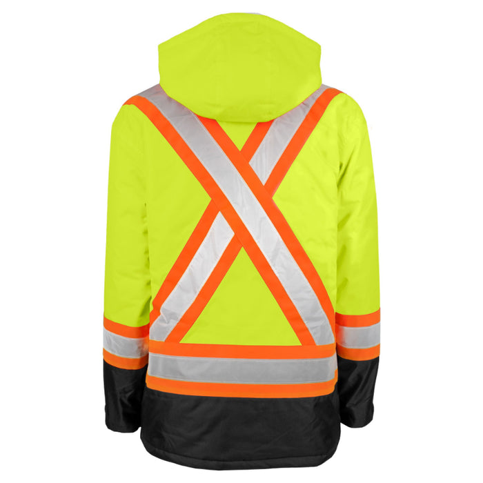 Terra® High Visibility Lined Winter Safety Parka - 116504