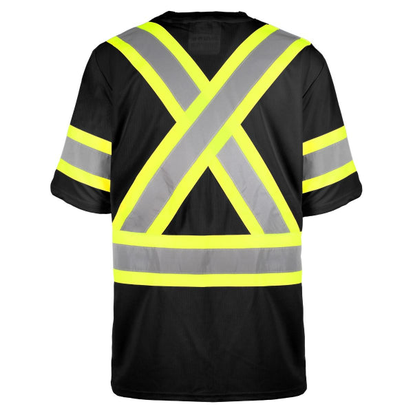 Terra® Hi-Vis Moisture Wicking Short Sleeve Safety T-Shirt - 116524