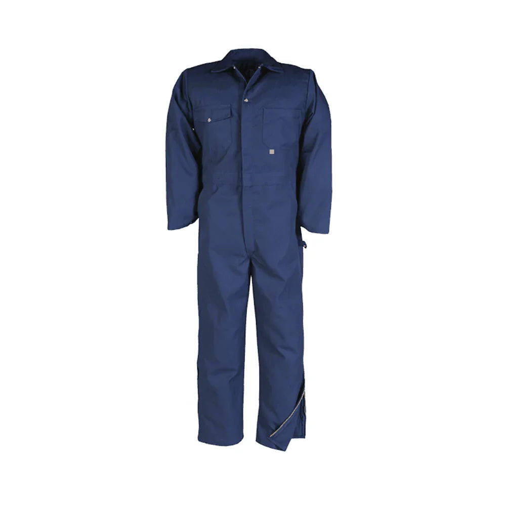 Zip up coveralls and jumpsuit boilersuits