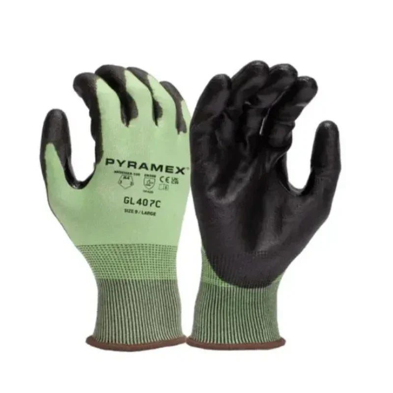 Green Work Gloves