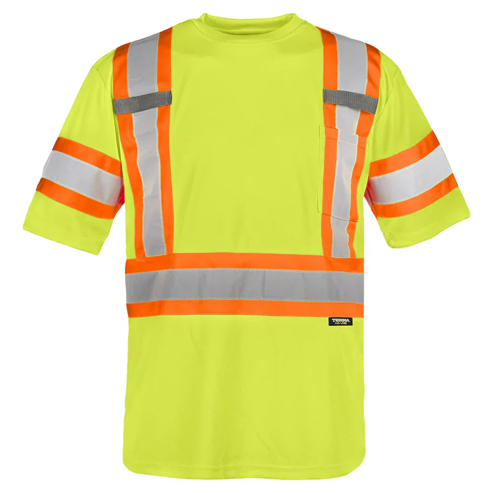 Yellow High Visibility T-Shirts
