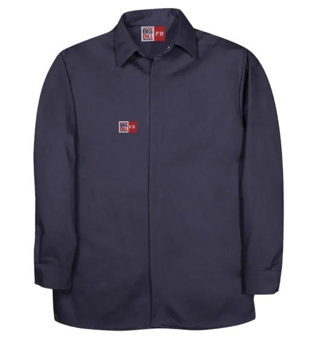 Big Bill Flame Resistant Long-Sleeve Food Processing Shirt - 105SUS7