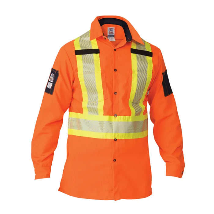 Big Bill High Visibility Long-Sleeve Ripstop Shirt - 144HVP